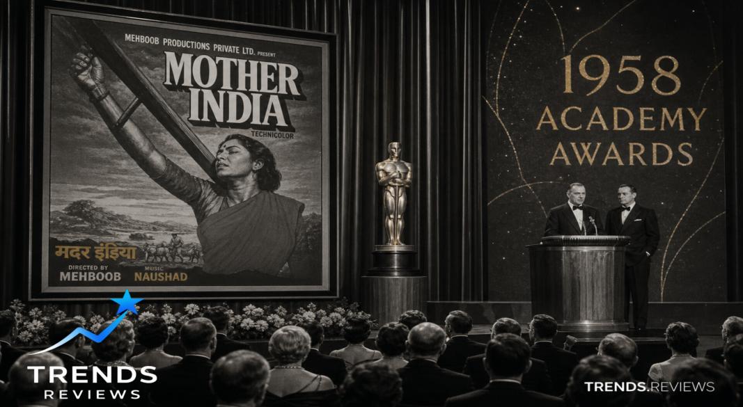 Nargis Dutt holding a plow in Mother India 1957 - A symbol of Indian resilience.